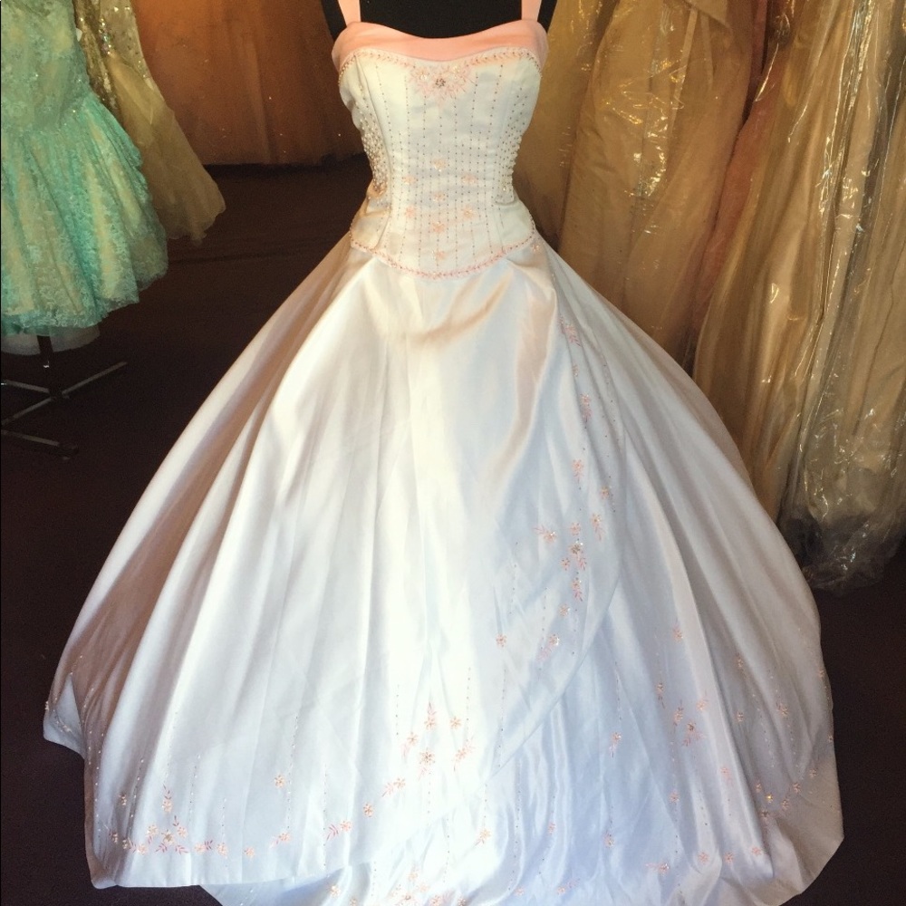 White Quinceañera Dress